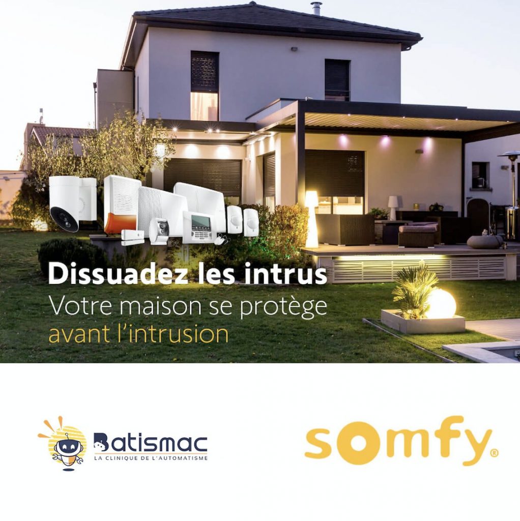 alarme connectée Somfy